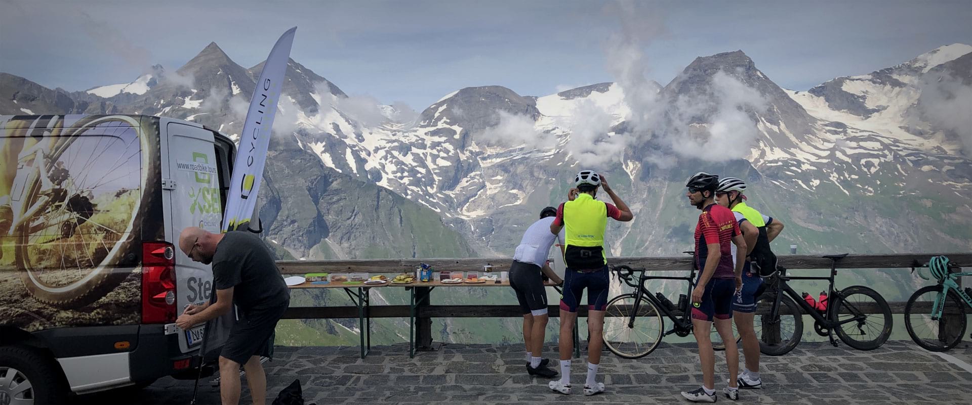 Rennradreise mit Cycling Adventures Alpenüberquerung